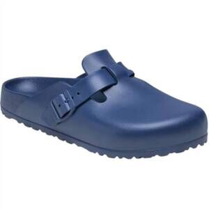 NEW BIRKENSTOCK unisex boston slip-on clogs in navy